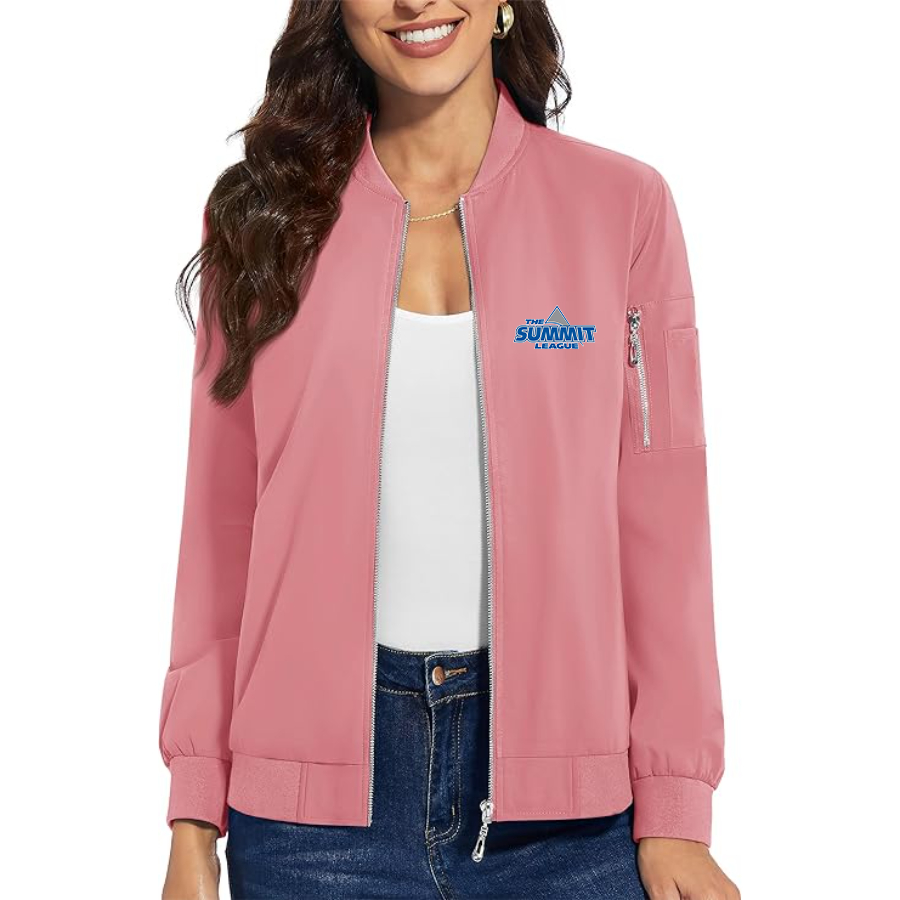 Women's The Summit League Premium Bomber Jacket Outerwear